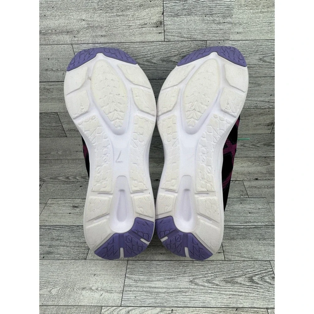 Asics Jolt 4 Women Running Shoes Black Purple Mint 1012B179 Size 10.5